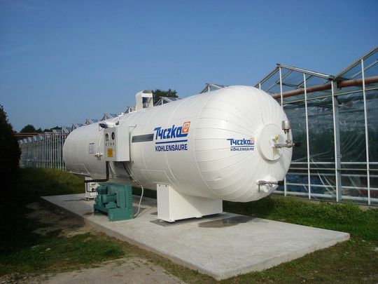 Kohlensäure-Tank (Bild: Tyczka Kohlensäure)