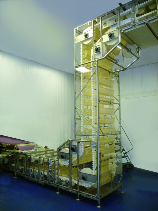 Das komplette Gerüst ist als Modulbauweise ausgeführt. (Bild: Wiese)