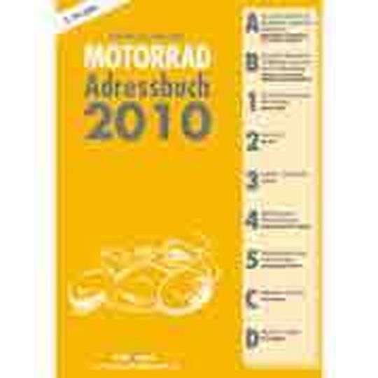 Das nützliche Nachschlagewerk für die motorisierte Zweiradbranche erscheint 2010 bereits zum sechsten Mal. Das nützliche Nachschlagewerk für die motorisierte Zweiradbranche erscheint 2010 bereits zum sechsten Mal.