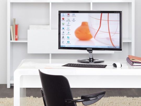Die Optik eines Displays ist wichtig: nicht nur im Home-Office, auch am Arbeitsplatz im Büro. Die Optik eines Displays ist wichtig: nicht nur im Home-Office, auch am Arbeitsplatz im Büro.