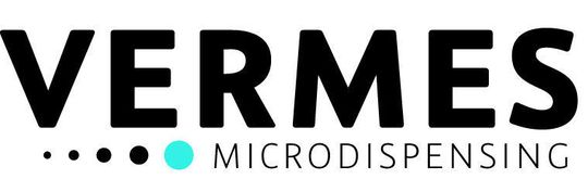 Das neue Firmen-Logo der VERMES Microdispensing GmbH in Otterfing bei München Das neue Firmen-Logo der VERMES Microdispensing GmbH in Otterfing bei München