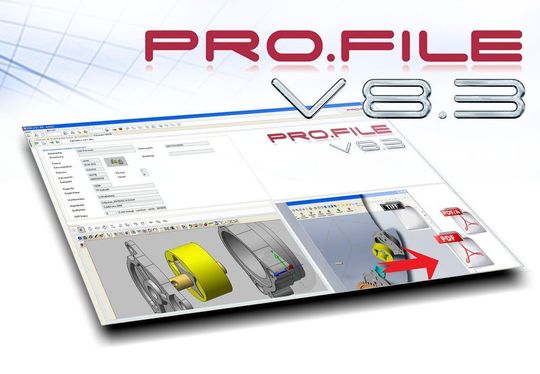 In der neuesten Version hat PRO.FILE 8.3 zahlreiche Erweiterungen. Bild: Procad In der neuesten Version hat PRO.FILE 8.3 zahlreiche Erweiterungen. Bild: Procad