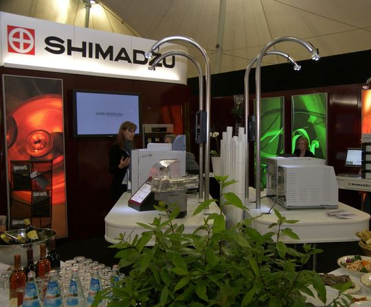 Auf dem ISCC in Riva stellt Shimadzu ein neues GC/MS-System vor. Auf dem ISCC in Riva stellt Shimadzu ein neues GC/MS-System vor.