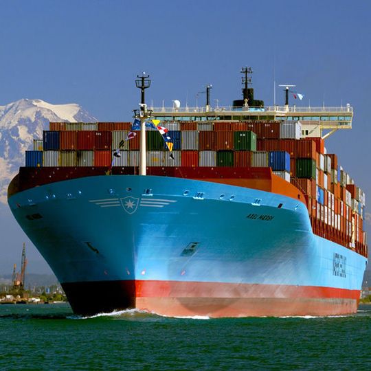 „Axel Maersk“ ist eines der Maersk-Schiffe, die mit dem Slow-Steaming-Upgrade-Kit von Wärtsilä ausgestattet werden. Bild: Wärtsilä „Axel Maersk“ ist eines der Maersk-Schiffe, die mit dem Slow-Steaming-Upgrade-Kit von Wärtsilä ausgestattet werden. Bild: Wärtsilä