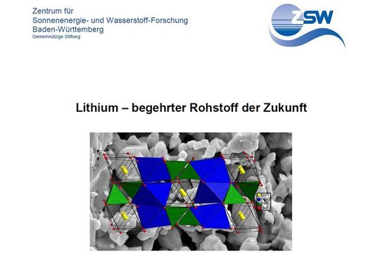 ZSW-Studie: Lithiumressorcuen reichen für Milliarden Elektroautos ZSW-Studie: Lithiumressorcuen reichen für Milliarden Elektroautos