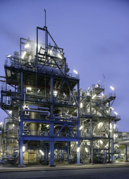 Die Großanlage hat eine Produktionskapazität von rund 83.000 Nm3 Synthesegas (Bild: Air Liquide)