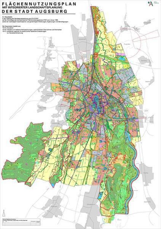 Augsburg: Aktueller Plan im Internet Augsburg: Aktueller Plan im Internet