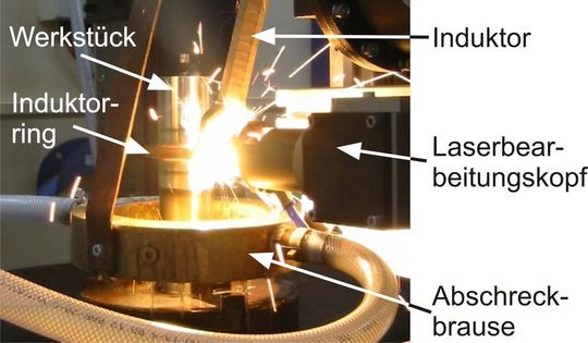 Laserwarmschweißen von Vergütungsstählen (Bild: LZH)