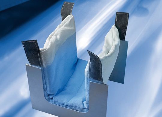 "Flexiblen Gießrinne“ aus isoTHERM AL-FLEX (Bild: Frenzelit) "Flexiblen Gießrinne“ aus isoTHERM AL-FLEX (Bild: Frenzelit)