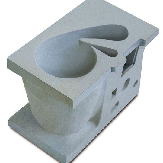 Innensicht der neuen Brennkammer in 3D. Bild: PTC Innensicht der neuen Brennkammer in 3D. Bild: PTC