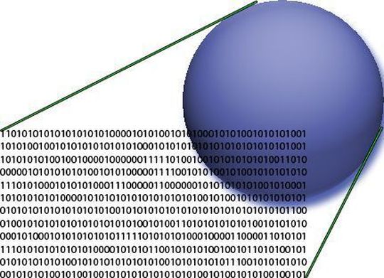 Virtualisierung künstlerisch gesehen (Grafik: Frank Castro Lieberwirth) Virtualisierung künstlerisch gesehen (Grafik: Frank Castro Lieberwirth)