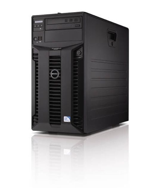 Der NAS-Tower Dell Powervault NX200 ist für bis zu 50 Benutzer ausgelegt und stellt maximal acht Terabyte Kapazität zur Verfügung. Der NAS-Tower Dell Powervault NX200 ist für bis zu 50 Benutzer ausgelegt und stellt maximal acht Terabyte Kapazität zur Verfügung.