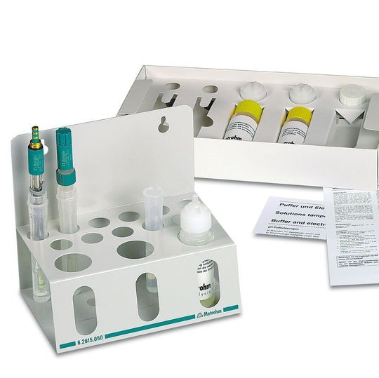 Der pHit kit enthält alles, was man zum schonenden Reinigen und Regenerieren von pH-Elektroden benötigt. Der pHit kit enthält alles, was man zum schonenden Reinigen und Regenerieren von pH-Elektroden benötigt.