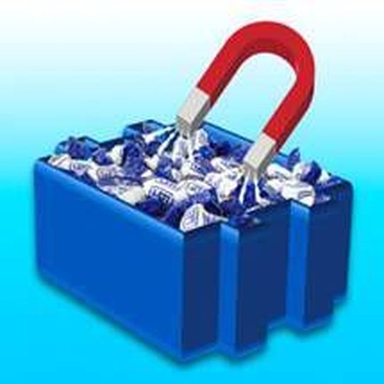 Magnetisch detektierbarer Kunststoff Lati MDT (Bild: Lati)