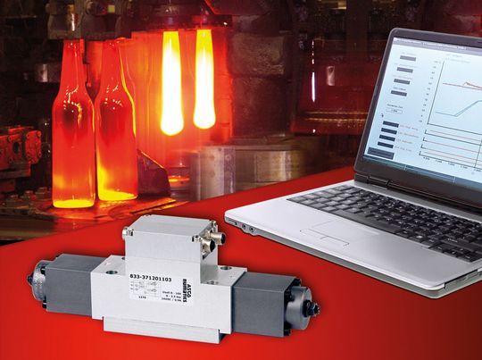 Proportionalventil SERVOTRONIC Digital für die Hohlglasherstellung (Bild: Asco Numatics)