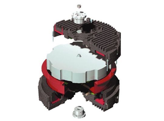 Die Technologie der Schwungräder ist eine effiziente Alternative zu Batterien in USVs. Die Technologie der Schwungräder ist eine effiziente Alternative zu Batterien in USVs.