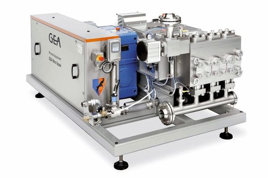 Das neue Kombinationsverfahren Westfalia Separator„biogasplus“ verknüpft Niederdruck-Homogenisatoren von GEA Niro Soavi und Dekanter der GEA Westfalia Separator einer effizienten Prozesslinie ohne Schnittstellen. (Bild: GEA Westfalia Separator) Das neue Kombinationsverfahren Westfalia Separator„biogasplus“ verknüpft Niederdruck-Homogenisatoren von GEA Niro Soavi und Dekanter der GEA Westfalia Separator einer effizienten Prozesslinie ohne Schnittstellen. (Bild: GEA Westfalia Separator)