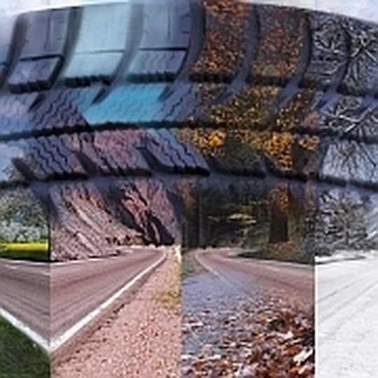 Frühling, Sommer, Herbst und Winter: Gute Ganzjahresreifen sind unter allen Bedingungen sicher. Frühling, Sommer, Herbst und Winter: Gute Ganzjahresreifen sind unter allen Bedingungen sicher.
