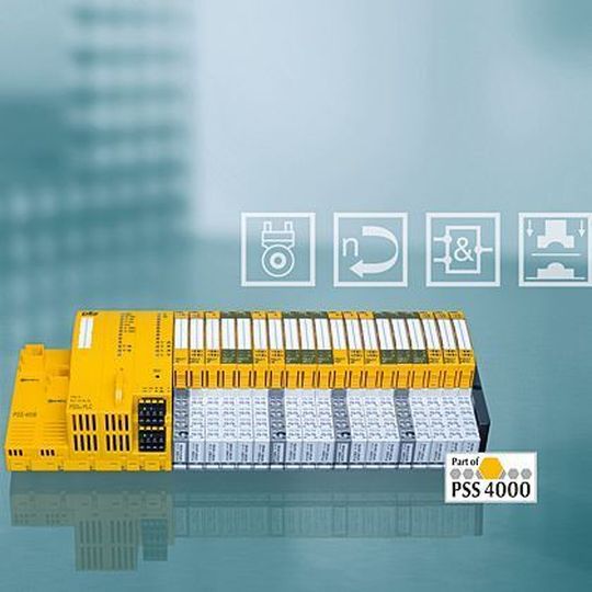 Von der Dynamisierung des Nachlaufnockens bis hin zur internen Wellenbruchüberwachung: Mit dem sicheren elektronischen Nockenschaltwerk sollen Pressen sicher und flexibel arbeiten. Bild: Pilz Von der Dynamisierung des Nachlaufnockens bis hin zur internen Wellenbruchüberwachung: Mit dem sicheren elektronischen Nockenschaltwerk sollen Pressen sicher und flexibel arbeiten. Bild: Pilz