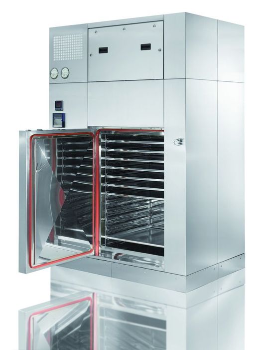 Trocken-Hitze-Steriliseren und Depyrogenisieren mit den neuen Heißluft-Sterilisatoren VHS und VHSF (Bild: Vötsch)