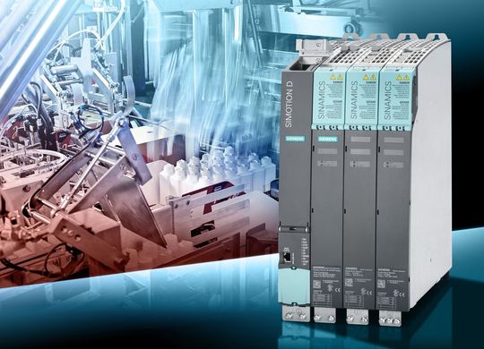 Das Motion-Control-System Simotion D für Produktionsmaschinen deckt alle Leistungsbereiche ab, von einfachen Positionieraufgaben bis hin zu anspruchsvollen Applikationen mit kürzesten Zykluszeiten oder großen Achsmengen. (Bild: Siemens AG) Das Motion-Control-System Simotion D für Produktionsmaschinen deckt alle Leistungsbereiche ab, von einfachen Positionieraufgaben bis hin zu anspruchsvollen Applikationen mit kürzesten Zykluszeiten oder großen Achsmengen. (Bild: Siemens AG)