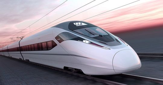 1 Bombardier Transportation erstmals den Superhochgeschwindigkeitszug ZEFIRO 380. (Bild: Bambardier) 1 Bombardier Transportation erstmals den Superhochgeschwindigkeitszug ZEFIRO 380. (Bild: Bambardier)
