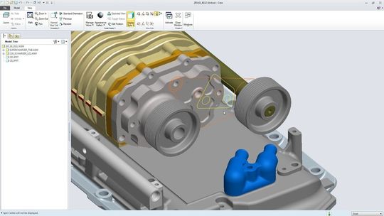 Creo AnyMode Modeling integriert 2D-Daten in jeden beliebigen 3D-Modus. (PTC)