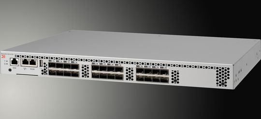 Die Switch-Familie „Bocade VDX 6720“ umfasst Modelle mit 16, 24, 40, 50 und 60 Ports und liefert 10 Gigabit Ethernet Wire-Speed Die Switch-Familie „Bocade VDX 6720“ umfasst Modelle mit 16, 24, 40, 50 und 60 Ports und liefert 10 Gigabit Ethernet Wire-Speed