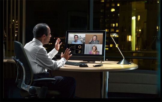 Das „Executive“-Video-Konferenz-System von HP: Software erleichtert die Anschaffung auch für kleine und mittelständische Unternehmen. Das „Executive“-Video-Konferenz-System von HP: Software erleichtert die Anschaffung auch für kleine und mittelständische Unternehmen.