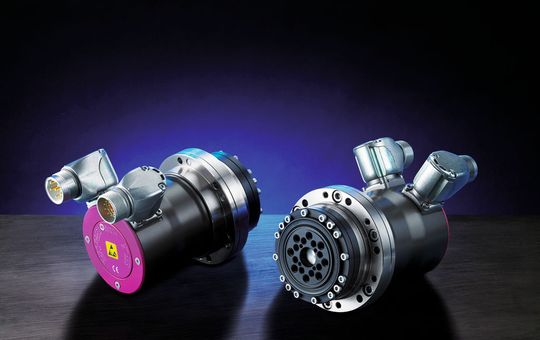 Der Servoantrieb LynxDrive (hier in der Baugröße 20) mit Harmonic Drive Getriebe, Motor und Resolver wird in Zukunft die FFA-Serie ersetzen. (Bild: Harmonic Drive)