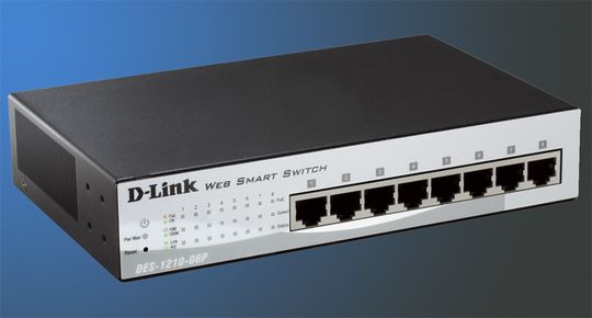 Der Managed Switch „DES 1210-8P“ von D-Link kommt voraussichtlich im Februar in den Handel. Der Managed Switch „DES 1210-8P“ von D-Link kommt voraussichtlich im Februar in den Handel.