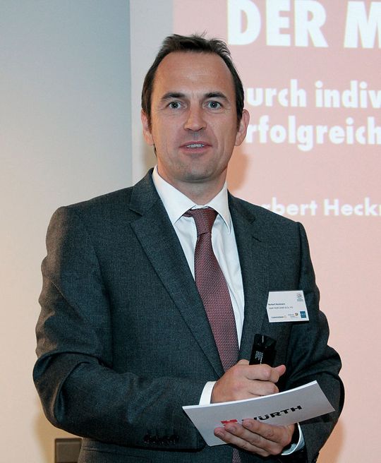 Norbert Heckmann, Sprecher der Geschäftsführung der Adolf Würth GmbH & Co. KG: „Wir sind wachstumsbesessen und leistungsorientiert.“ Norbert Heckmann, Sprecher der Geschäftsführung der Adolf Würth GmbH & Co. KG: „Wir sind wachstumsbesessen und leistungsorientiert.“