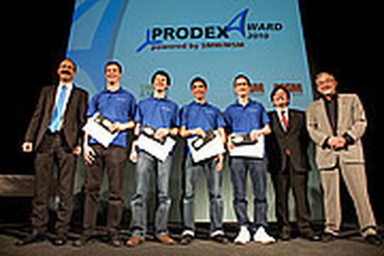 Die Gewinner der Beurfsmeisterschaften 2010 in den Kategorien Automatiker, Elektroniker und Konstrukteur. Bilder Swissmem Die Gewinner der Beurfsmeisterschaften 2010 in den Kategorien Automatiker, Elektroniker und Konstrukteur. Bilder Swissmem