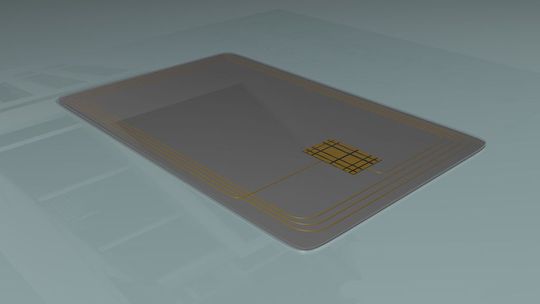 Etwa so dick wie ein menschliches Haar sind die Drähte, mit denen in Drahtlegemaschinen auch komplexe Strukturen gelegt werden können, beispielsweise für die Antennen in Chipkarten oder in intelligenten Textilien. (Bild: Ruhlamat)