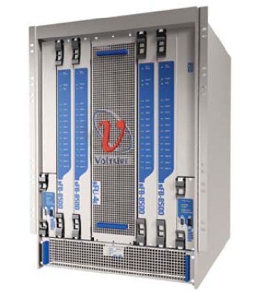 Der Voltaire Vantage 8500 – Core-Switch mit extrem geringer Latenz; Bild: Voltaire Der Voltaire Vantage 8500 – Core-Switch mit extrem geringer Latenz; Bild: Voltaire