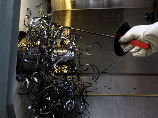 Späne-Wirrwarr: mit optimierten Werkzeugen ein immer seltenerer Anblick. (Bild: Komet)