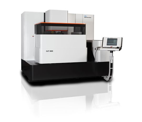 Der automatische Drahtwechsler AWC macht laut Agie Charmilles den Weg frei für mehr Vielseitigkeit und Wirtschaftlichkeit, weil er den Einsatz unterschiedlicher Drähte ermöglicht. (Bild: Agie Charmilles)