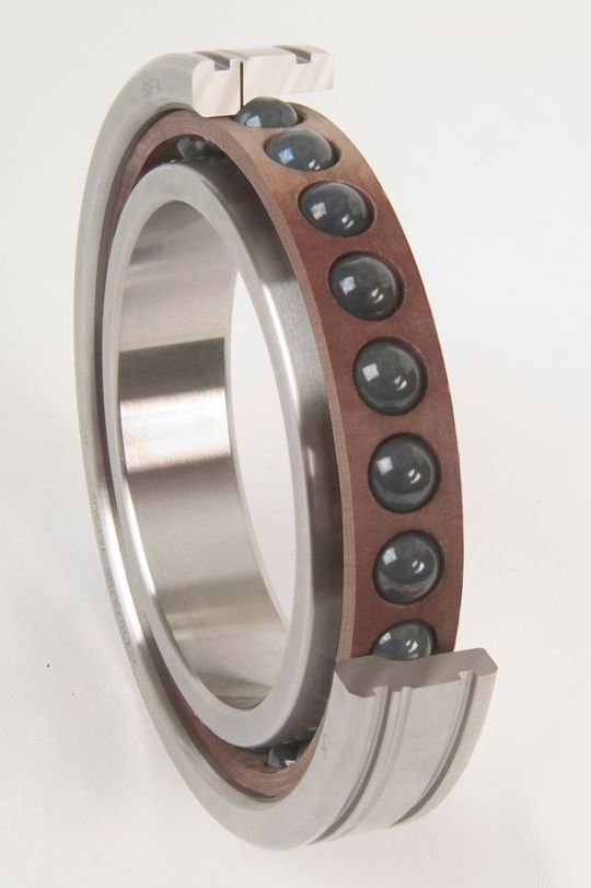 Abgedichtete Version der SKF-SNFA Hochgenauigkeitslager. (Bild: SKF) Abgedichtete Version der SKF-SNFA Hochgenauigkeitslager. (Bild: SKF)