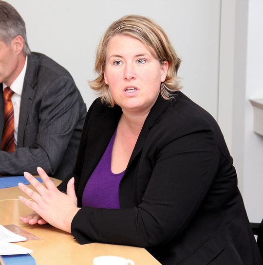 "Der Zeitarbeitsbranche steht das Aushandeln der Gehälter in eigener Regie zu", sagt Andrea Dauch, Regionaldirektorin bei Randstad. (Bild: Schreier)