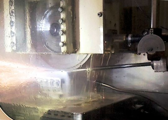 Außer hohen Werten für den Zeilenvorschub sind auch große Zustellungen möglich, sodass eine Steigerung der Produktivität nicht nur bei der Hartbearbeitung, sondern generell auch bei anderen Anwendungen, beispielsweise der Bearbeitung von Gussteilen, möglich ist. (Bild: ISF)