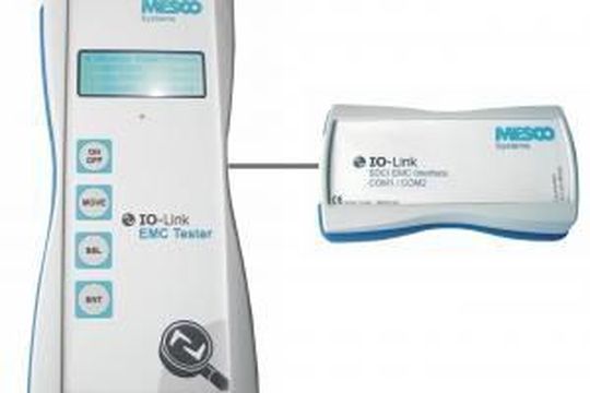 IO-Link EMC Tester mit SDCI Interface (IO-Link Physik) (Bild: Mesco Systems) IO-Link EMC Tester mit SDCI Interface (IO-Link Physik) (Bild: Mesco Systems)