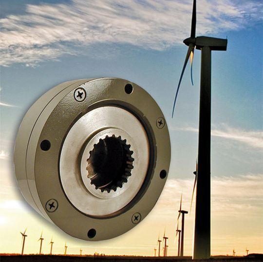 Bild 1: In Windkraftanlagen sind Bremsen an mehreren Stellen die wichtigsten Bauteile. (Bild: Altra) Bild 1: In Windkraftanlagen sind Bremsen an mehreren Stellen die wichtigsten Bauteile. (Bild: Altra)