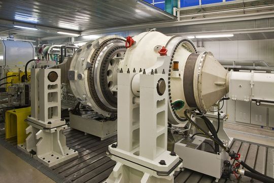 6,4-MW-Prüfstand bei Brevini Wind Deutschland. (Bild: Brevini Wind)