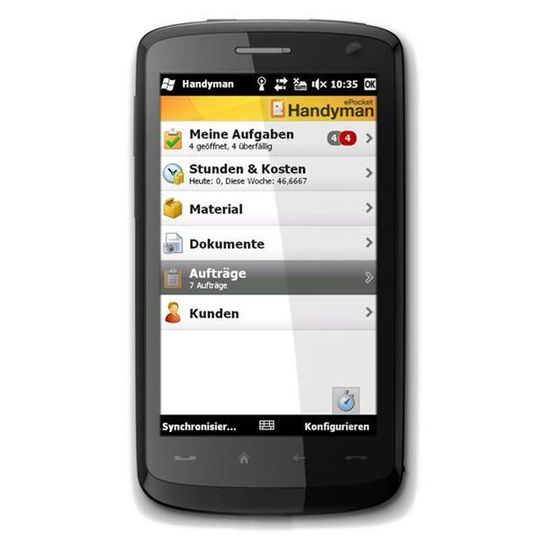 Die mobile Service-Software orientiert sich mit zahlreichen Neuerungen an den Anforderungen moderner Service-Organisationen. Bild: E-Pocket Solutions Die mobile Service-Software orientiert sich mit zahlreichen Neuerungen an den Anforderungen moderner Service-Organisationen. Bild: E-Pocket Solutions