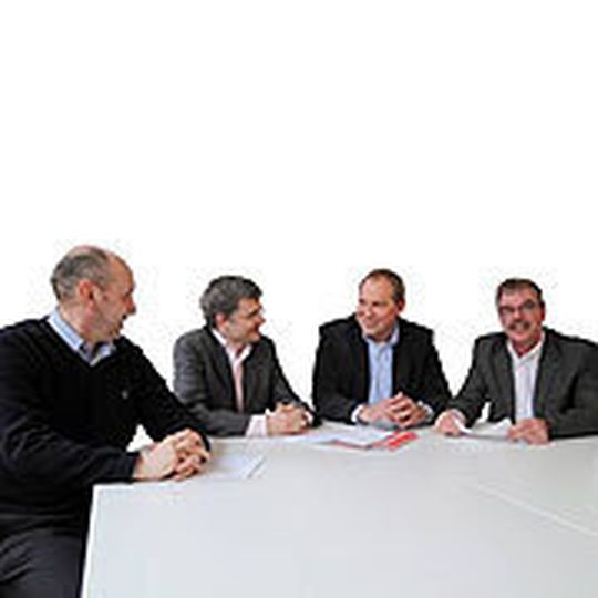Die Hein-Gericke-Geschäftsleitung (v. li.): Richard Chambers, Christoph Hansen, Ralf Baches und Achim Wirths. Die Hein-Gericke-Geschäftsleitung (v. li.): Richard Chambers, Christoph Hansen, Ralf Baches und Achim Wirths.