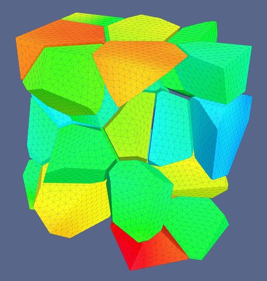 Computersimulationen decken Materialstörungen in Seltenen Erden auf. Dadurch kann der Einsatz der speziellen Materialien optimiert werden. (Fachhochschule St. Pölten/Thomas Schrefl) Computersimulationen decken Materialstörungen in Seltenen Erden auf. Dadurch kann der Einsatz der speziellen Materialien optimiert werden. (Fachhochschule St. Pölten/Thomas Schrefl)