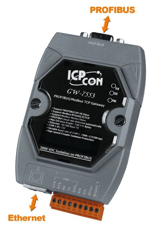 Neuer Profibus nach Modbus TCP Gateway (Bild: Spectra) Neuer Profibus nach Modbus TCP Gateway (Bild: Spectra)