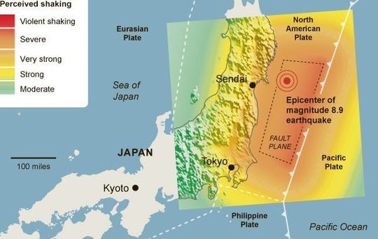 Auch IT-Firmen haben Opfer, Verluste von Produktionsstätten und Stromausfälle zu beklagen. Quelle: U.S. Geological Survey Auch IT-Firmen haben Opfer, Verluste von Produktionsstätten und Stromausfälle zu beklagen. Quelle: U.S. Geological Survey