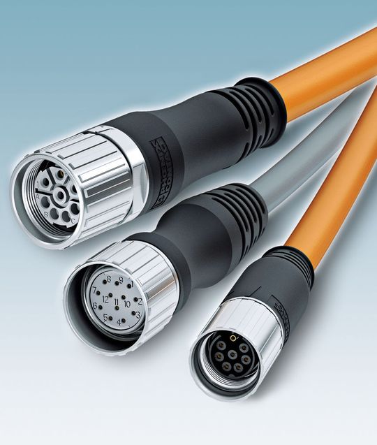 Coninvers bietet Kunststoffumspritzte Rundsteckverbinder an