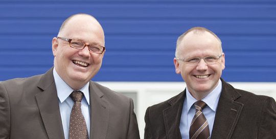 Die Geschäftsführer der Unruh GmbH: Andreas und Rainer Becker. (Bild: Unruh)